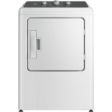 Midea MLTE41N1BWW 7.0 Cu. Ft. White High Capacity Sensor Dryer