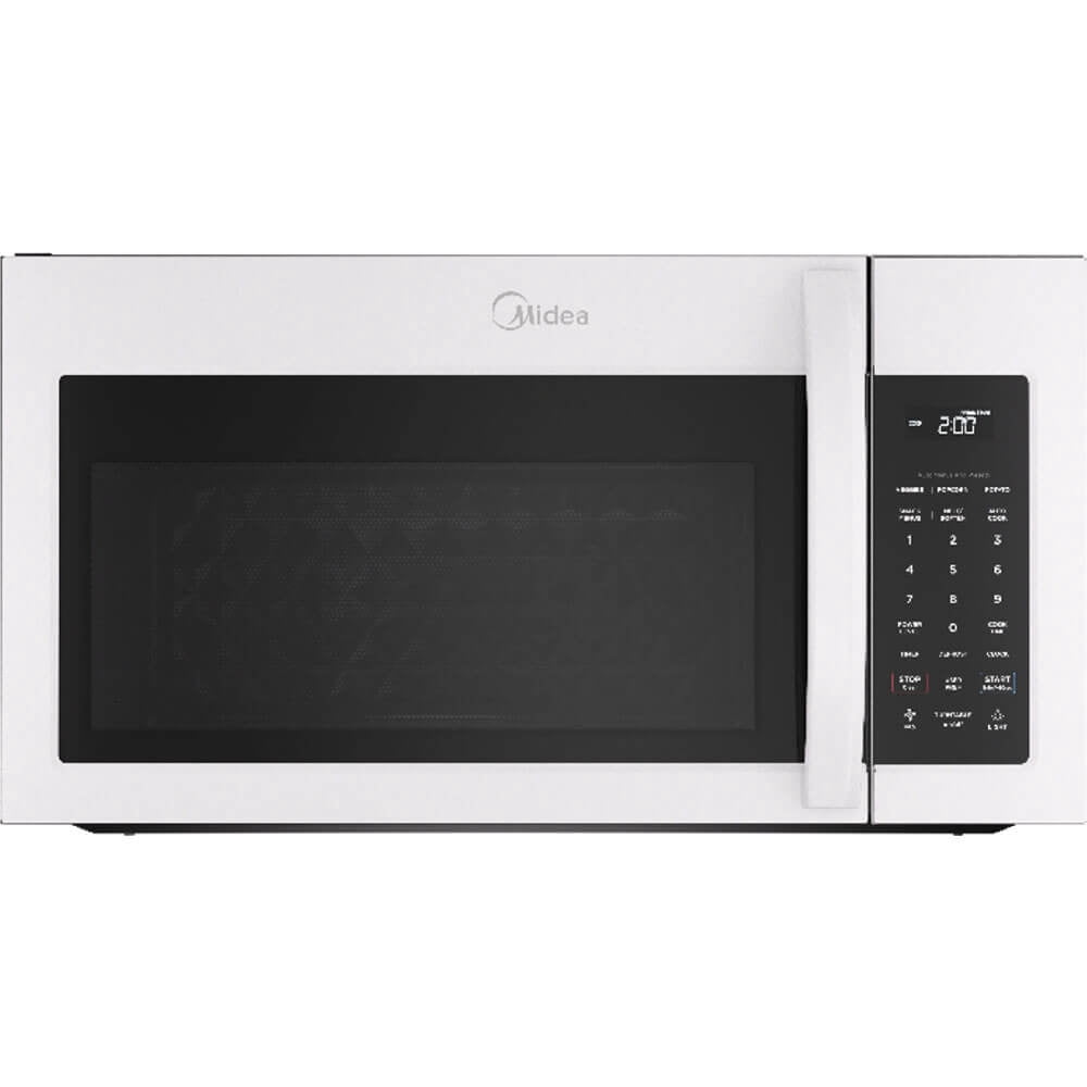 Midea MMO17S5AWW 1.7 Cu. Ft. White Over-the-Range Microwave