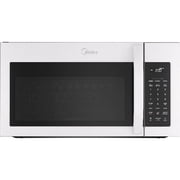 Midea MMO17S5AWW 1.7 Cu. Ft. White Over-the-Range Microwave
