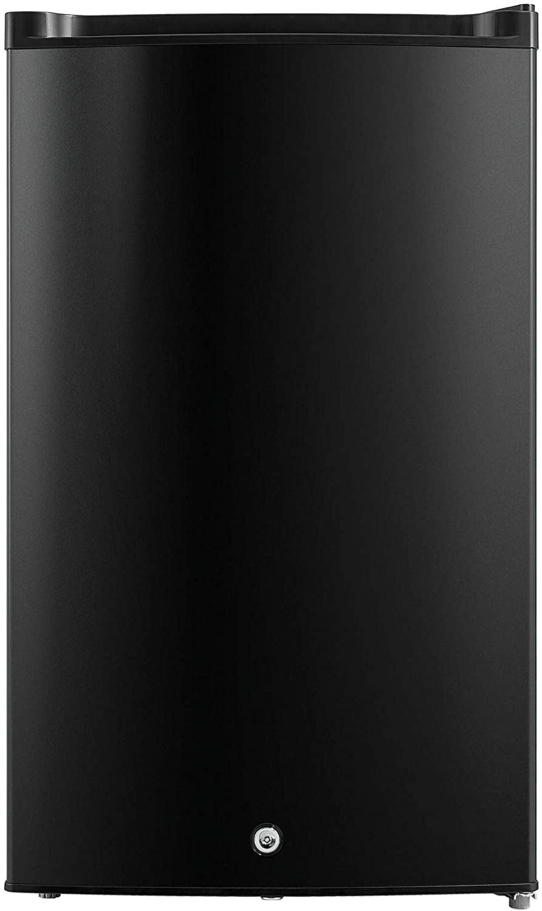 Midea MRU03M2ABB Upright Freezer 3.0 Cubic Feet with Door Lock, Black | 3.0 Cubic Feet
