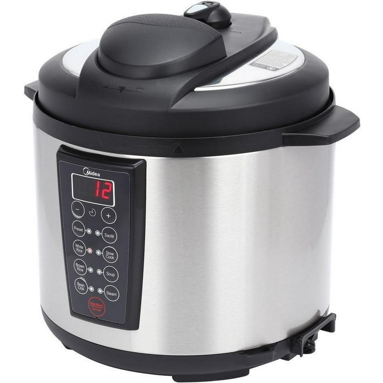 Best Buy: Midea 6-Quart Electric Pressure Cooker Black MYWCS603