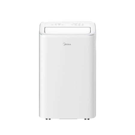 Midea 10,000 BTU Portable Air Conditioner, Smart Inverter, 3-In-1 Ventilate, Dehumidifier, Cool, Comfortsense Remote, White, MAP10V1JWT-B