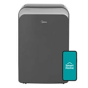 Midea Smart Portable Air Conditioner, 8,000 BTU (12,000 ASHRAE), 115V, MAP08S1WGR-T, Cools Rooms up to 350 Sq. Ft.