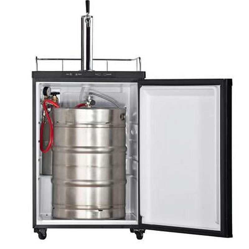 Midea WHS209BESS1 Single Door Kegerator Beer/Beverage Refrigerator and