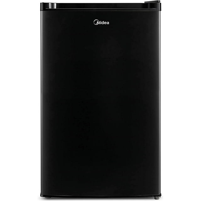 Midea WHS65LB1 Compact Single Reversible Door Refrigerator 1.6 Cubic Feet(0.045 Cubic Meter
