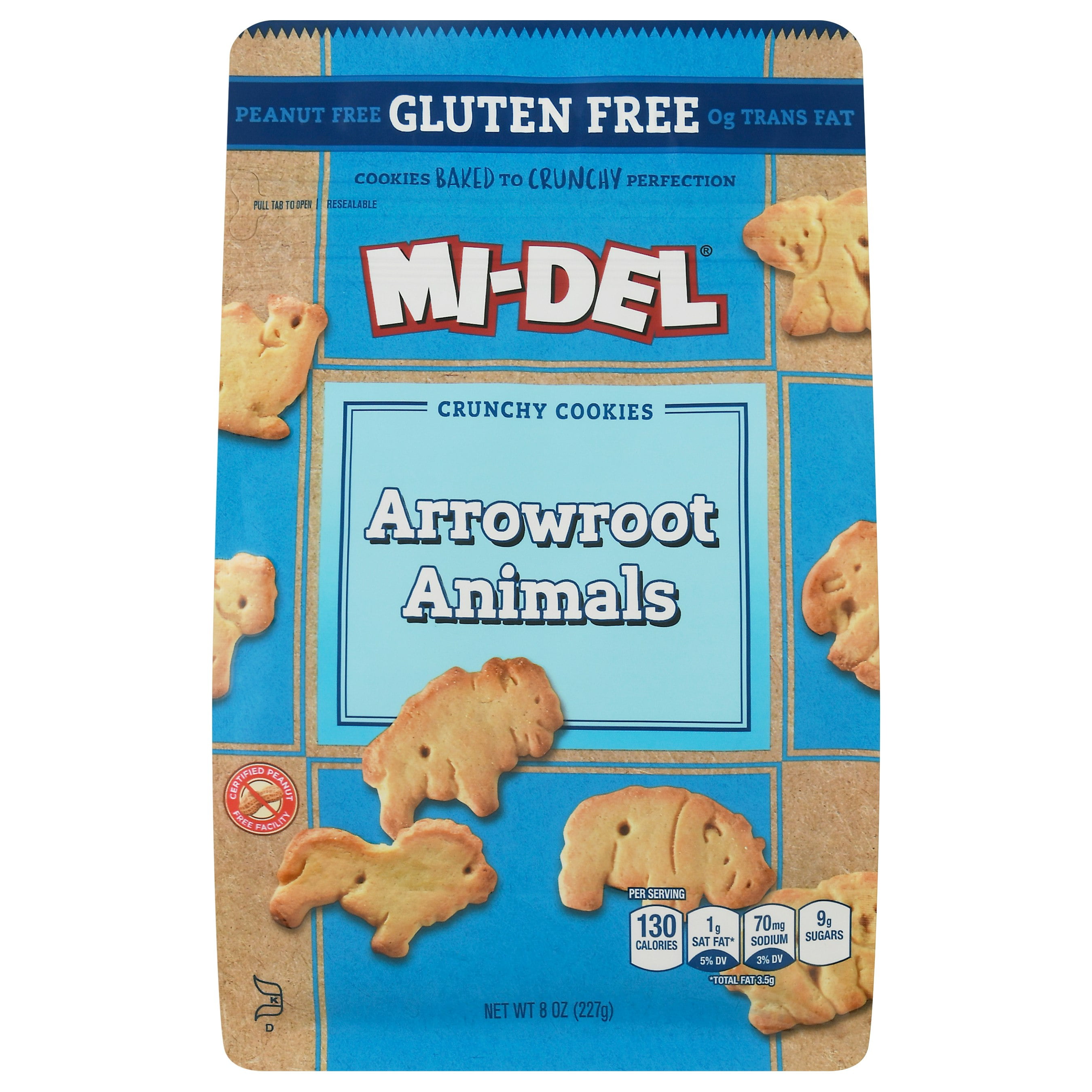 Midel Cookie Animal Arrowroot (8 Pack) 8 oz