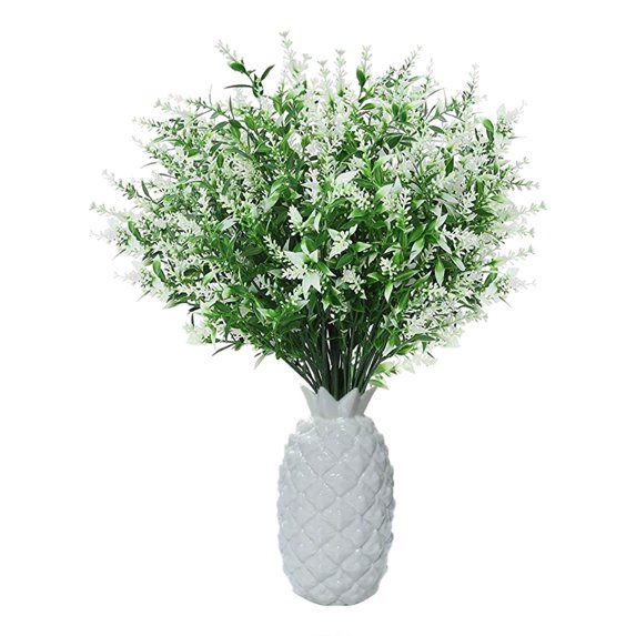 Midewhik activity 12 Bundles Artificial Flowers, Outdoor Indoor UV Resistant Fake Flowers No Fade Faux Plastic Plants Garden Porch Window Box Decoration