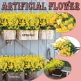 thumbnail image 1 of Midewhik activity 8 Bundles Artificial Fall Flowers No Fade Faux Autumn Plants, Fake Indoor Outdoor Greenery for Thanksgiving Christmas Wedding Party Home Garden Fireplace Décor, 1 of 8