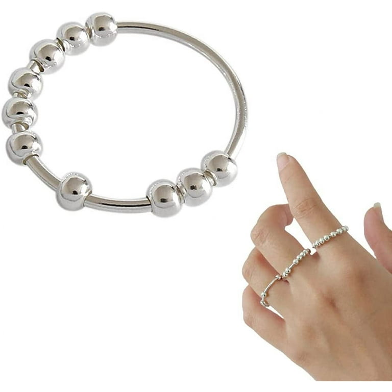 Anxiety sliding bead ring discount