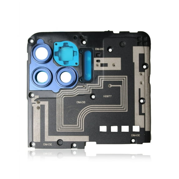 Midframe Assembly Compatible With Motorola Moto One 5G(XT2075-1/XT2075-2/2020)(Verizon)(Authorized OEM)(Prussian Blue)