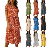 Midi Dresses in Womens Dresses - Walmart.com