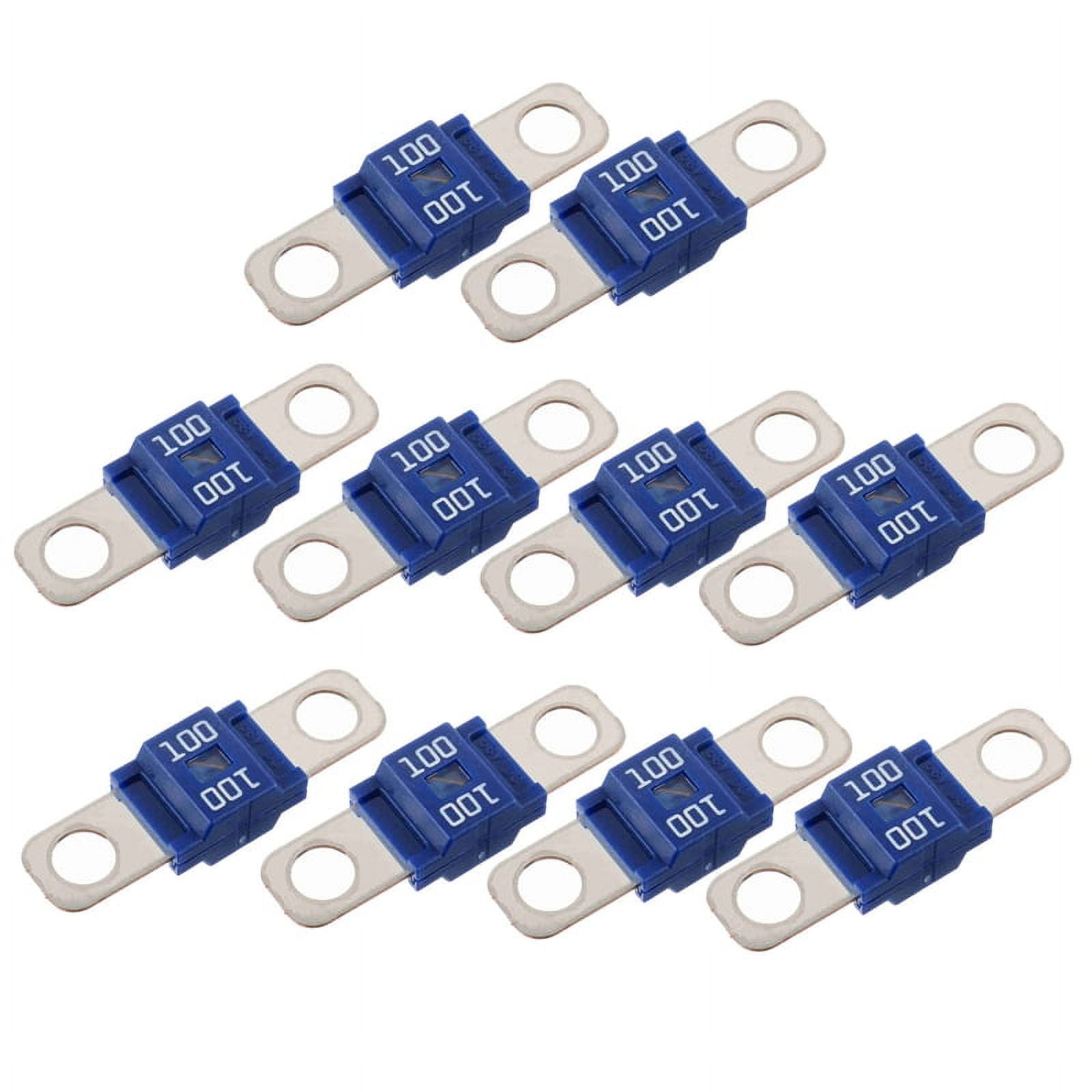 /Midi Fuse 100A High Current Fuse BoltOn Fuse 100 Amp for Cars, Trucks, Construction Vehicles