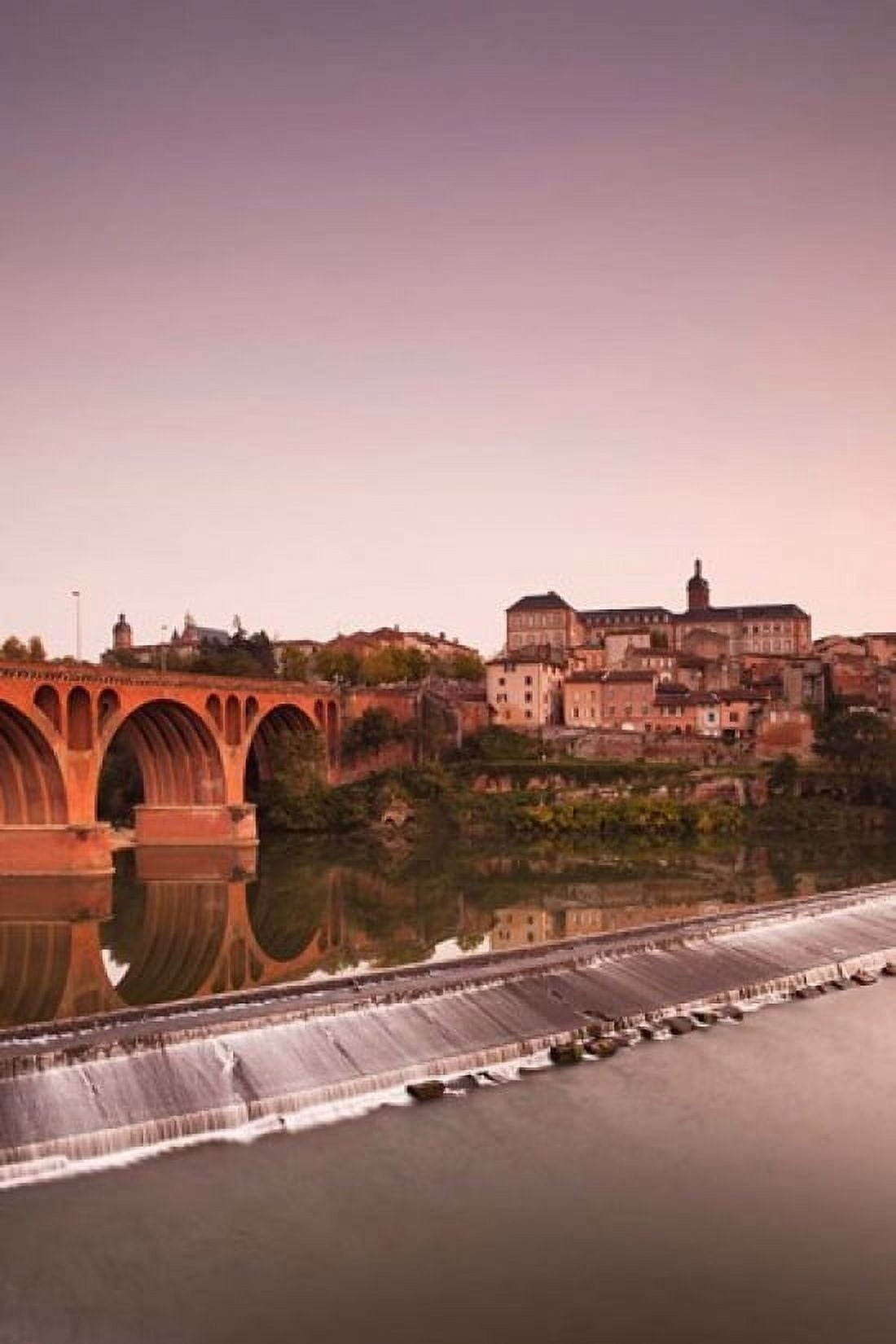 Midi-Pyrenees at Dusk Canvas Art - Walter Bibikow DanitaDelimont (18 x 26)
