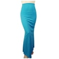 thumbnail image 1 of Midi Skirts for Women Ruffled Styles Floral Cute Women's Chiffon Elastic Waist Pleated Flared Maxi Skirts, 1 of 6
