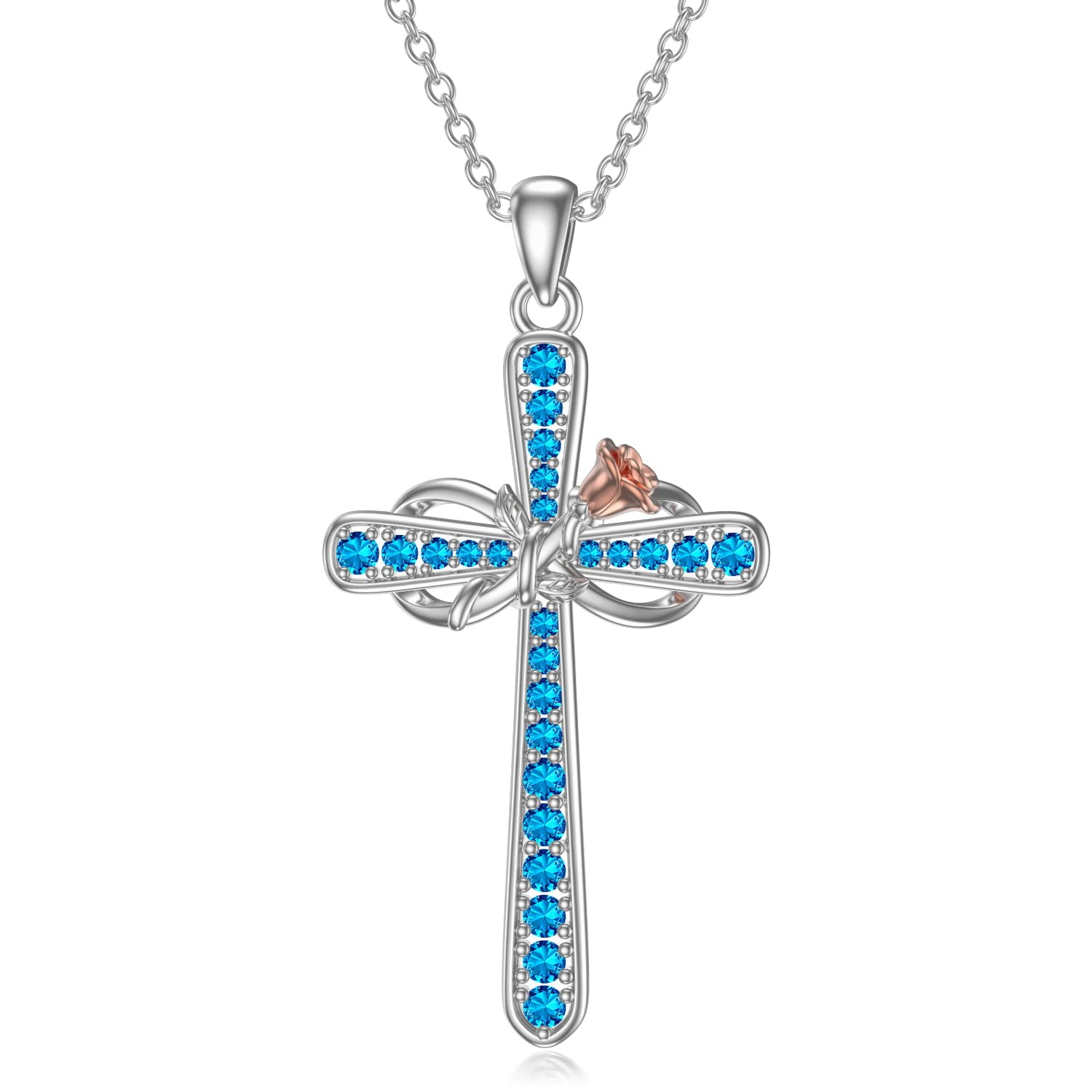 Orecchini Uomo E Donna Vikinghi In Argento 925 Con Simbolo Croce/Ankh E Turchese, Nero, Idea Regalo