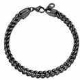 thumbnail image 1 of Midir&Etain Men's Link Bracelets Length 18K White Gold Plated Classic Jewelry For Christmas/Valentine'S Day/Birthday （Black）, 1 of 5