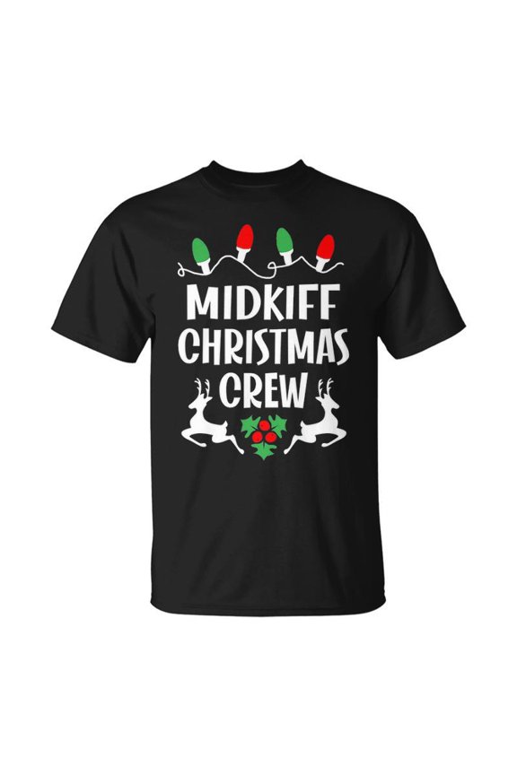 Midkiff Name Gift Christmas Crew Midkiff Unisex TShirt