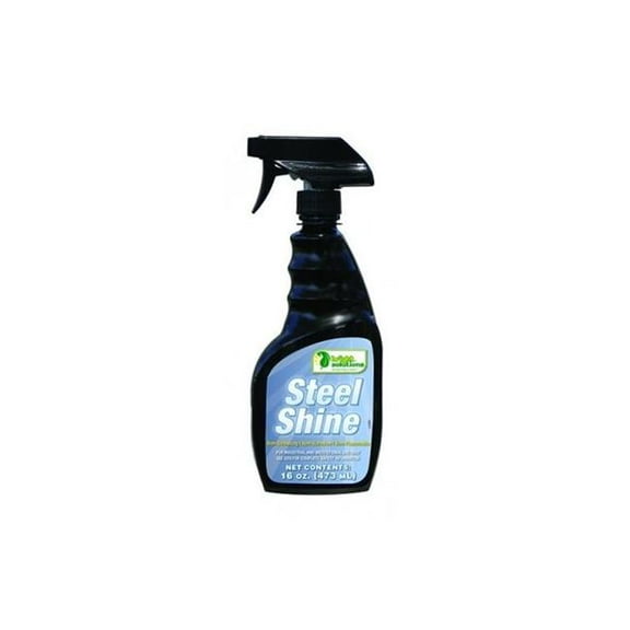 Midlab MLB95450006 16 oz Shine Liquid Stainless Steel Polish Cleaner - Pack of 6