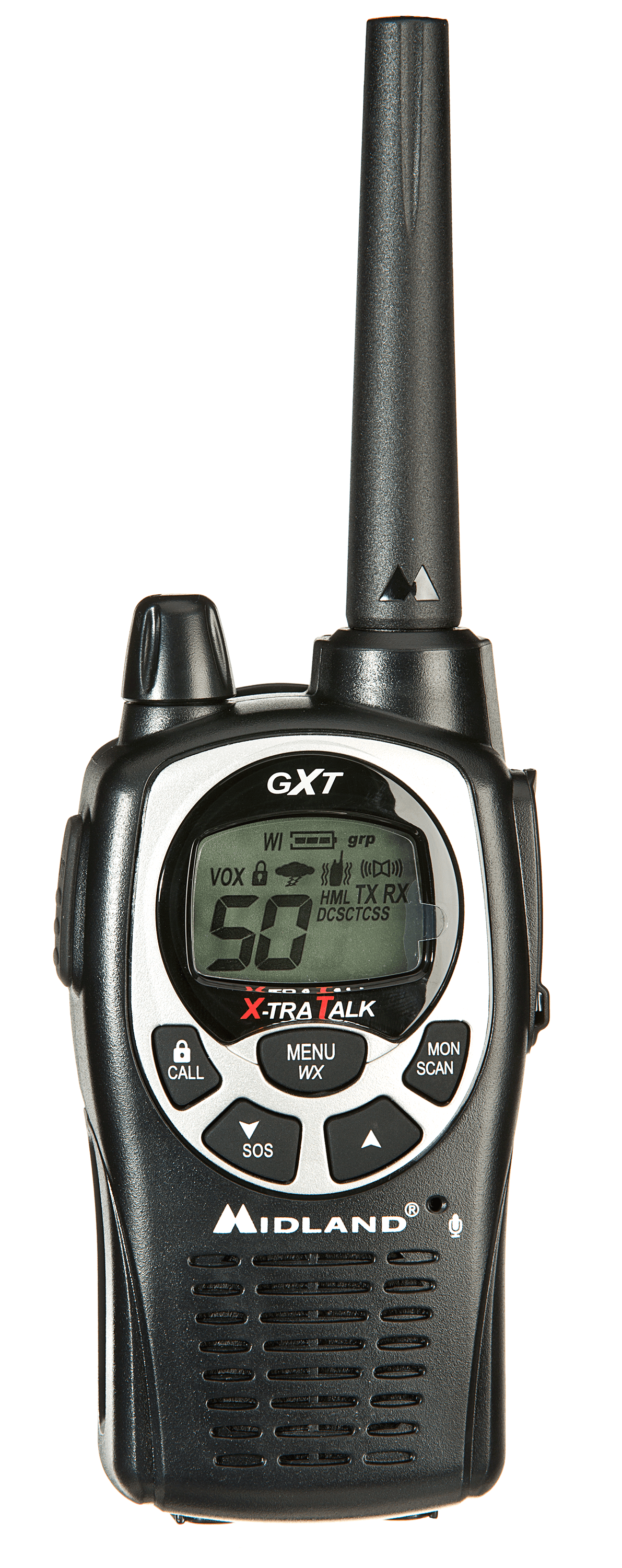 Midland GXT1000VP4 36mile 50 Channels FRS/GMRS TwoWay Radio (Pair