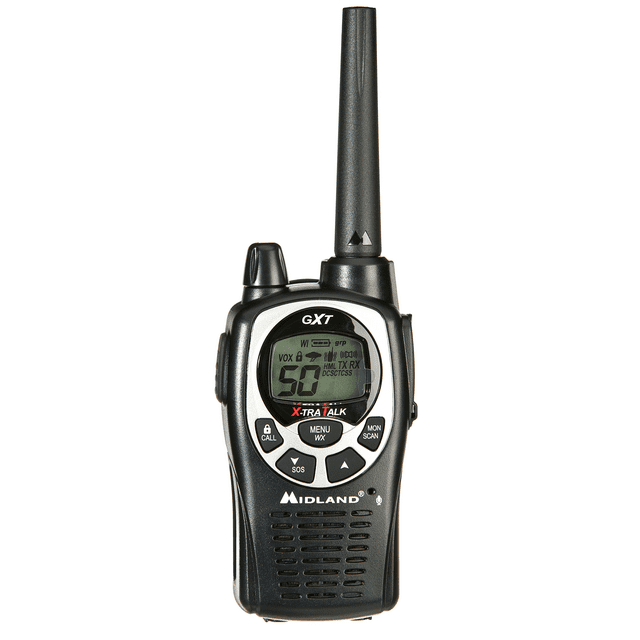 Midland GXT1000VP4 36mile 50 Channels FRS/GMRS TwoWay Radio (Pair