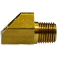 thumbnail image 1 of Midland Industries 12076 0.37 x 0.25 in. Female Inverted Flare x MIP 45 deg Elbow, 1 of 1