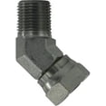 thumbnail image 1 of Midland Industries 1503812 0.5 x 0.75 Male 45 deg Pipe Elbow Swivel Adapter, 1 of 1