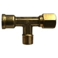 thumbnail image 1 of Midland Industries 18307LF 0.25 x 0.12 x 0.12 in.  Compression x FIP x MIP Tee, 1 of 1