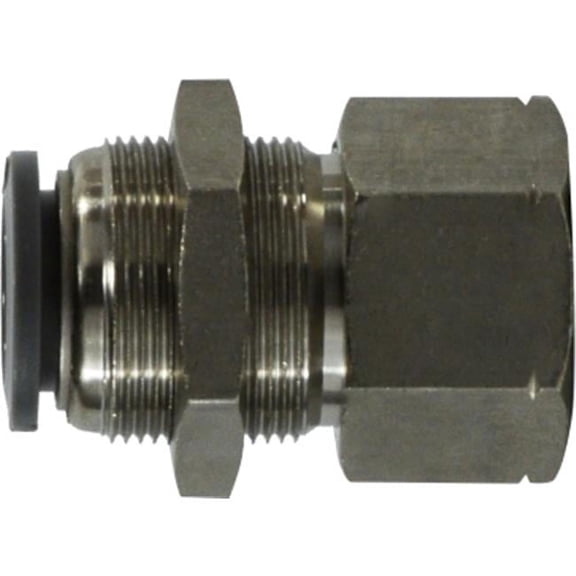 Midland Industries 20173C 0.37 x 0.37 Push-in x FIP Bulkhead
