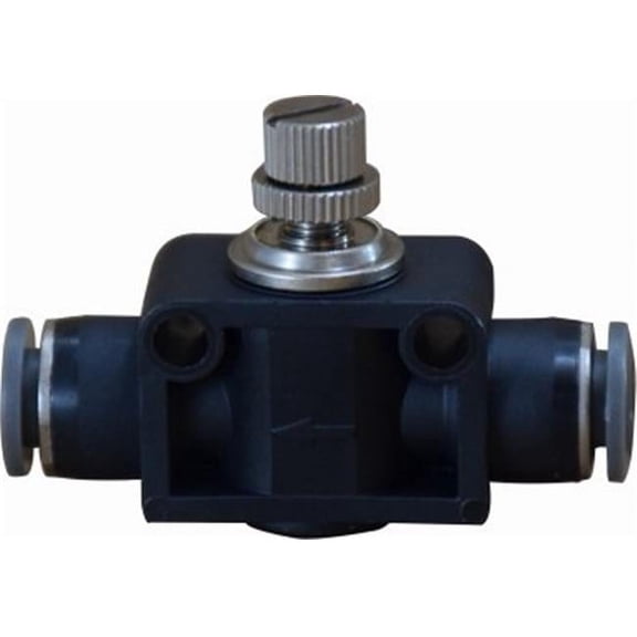 Midland Industries 20487C 0.25 in. Push-in In-Line Needle Valve