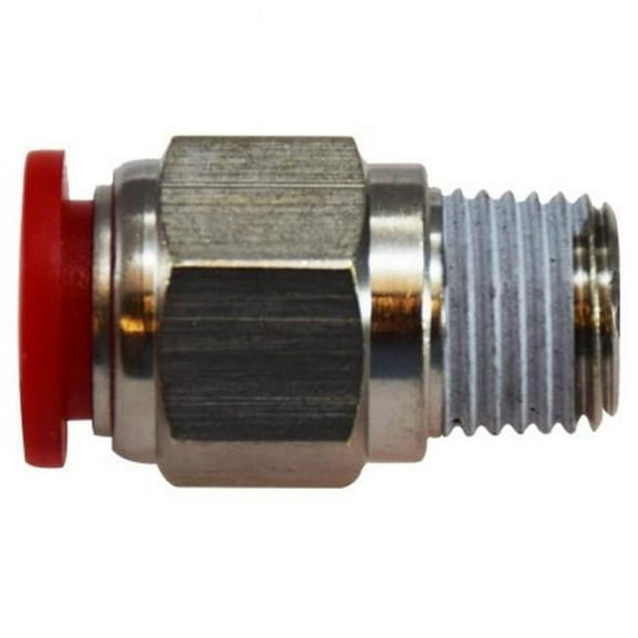 Midland Industries 20630 4 mm x 0.12 in. BSPT OD x Nickel Plated Male Adapter