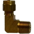thumbnail image 1 of Midland Industries 25219 0.12 x 0.06 Tube x Male Brass Elbow, 1 of 1