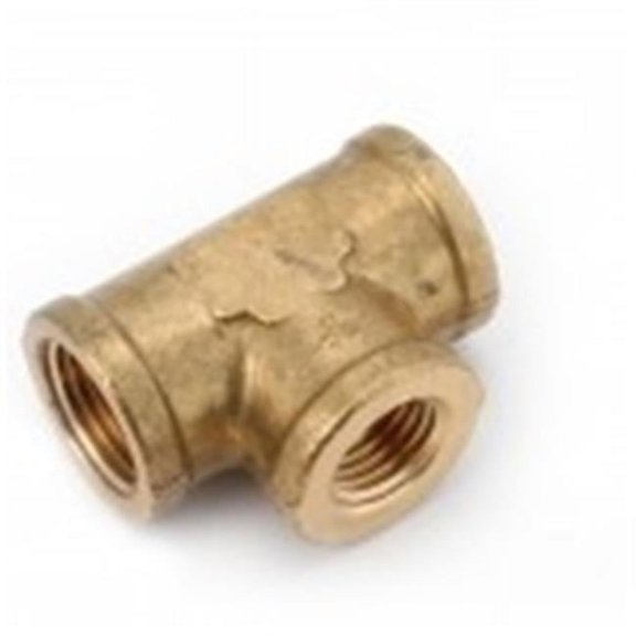 Midland Industries 28039LF 0.37 x 0.37 x 0.25 in. Red Tee