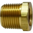thumbnail image 1 of Midland Industries 28104 0.37 MIP x 0.25 FIP Brass Hex Bushing, 1 of 1