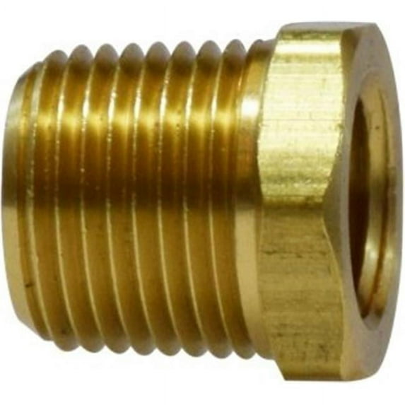Midland Industries 28113 1 MIP x 0.37 FIP Brass Hex Bushing