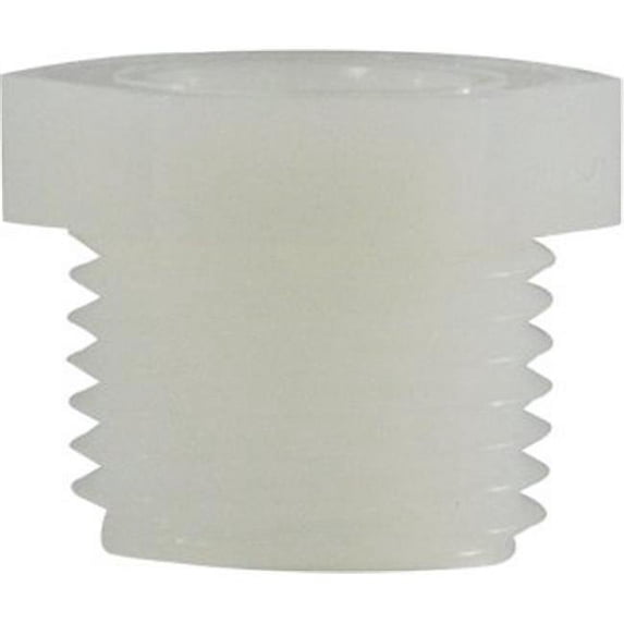 Midland Industries 28675W 1.25 x 1 in. White Nylon Hex Bushing