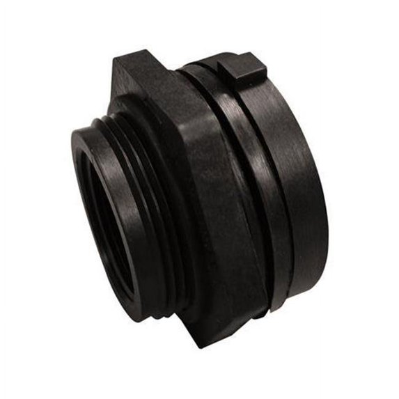 Midland Industries 28696PB 1.25 in. Poly Bulkhead