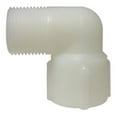 thumbnail image 1 of Midland Industries 28727W 1.5 in. White Nylon Street Elbow, 1 of 1