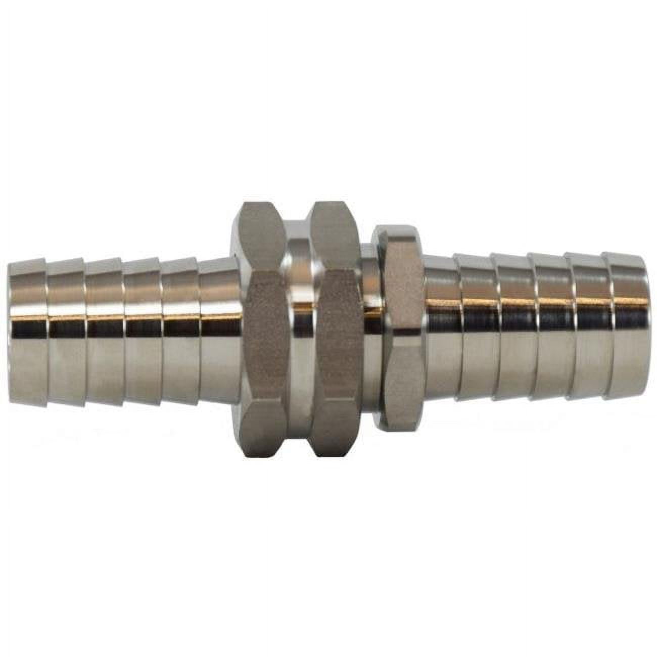 Midland Industries 30029SS 0.75 in. 1.19 in. Shank 316 Stainless Steel Garden Hose Coupling