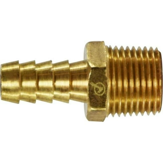 Midland Industries 32018LF 0.5 x 0.75 in. Barb x MIP Adapter