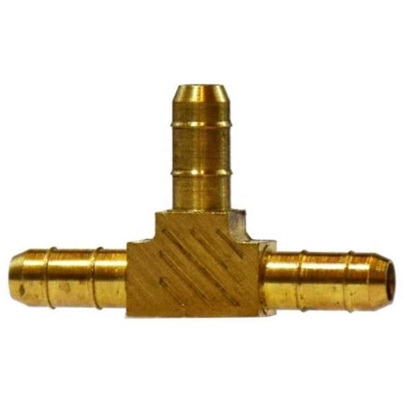 Midland Industries 32160 0.37 OD Two Barb Union Tee