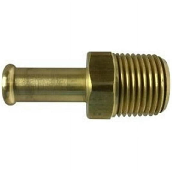 Midland Industries 32176 0.37 x 0.37 Bubble Barb x MIP Adapter