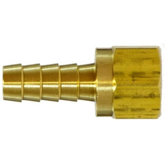 Midland Industries 32327 0.31 x 0.37 in. Hose Barb x Female Flare Swivel