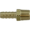 thumbnail image 1 of Midland Industries 32454 0.37 x 0.5 in. Barb x BSPT Male Adapter, 1 of 1