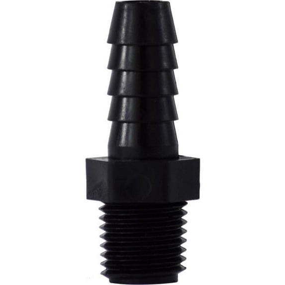 Midland Industries 33023P 0.75 x 0.75 in. Hose Barb x MIP Polypropylene Male Adapter