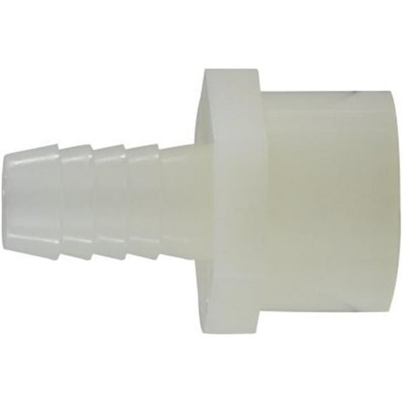 Midland Industries 33052W 0.25 x 0.12 Barb x FIP Nylon Adapter