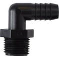 thumbnail image 1 of Midland Industries 33313P 0.75 x 0.5 Hose Barb x MIP Polypropylene Elbow, 1 of 1