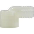 thumbnail image 1 of Midland Industries 33343W 0.5 x 0.5 in. Barb x FIP Nylon Elbow, 1 of 1