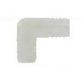 thumbnail image 1 of Midland Industries 33398WB 1.25 Nylon Hose Barb Union Elbow, White, 1 of 1