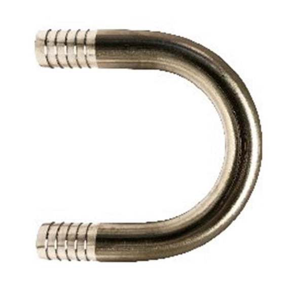 Midland Industries 34633 0.37 x 0.37 in. Barb 304 Stainless Steel U-Bend