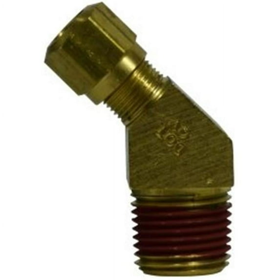 Midland Industries 38158 0.75 x 0.5 in. Nylon Air Brake x MIP 45 deg Elbow